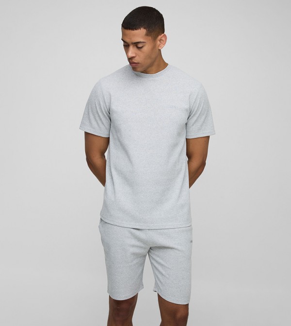 boohooMAN  Clothing - Grey Co-Ord Set
