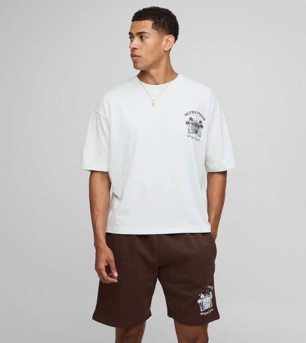 بوهو مان  - أزرق Co-Ord Set