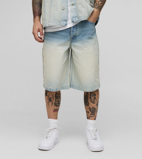 boohooMAN boohooMAN - Grey Denim shorts