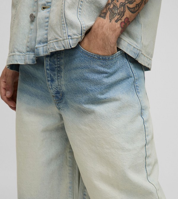 boohooMAN boohooMAN - Grey Denim shorts