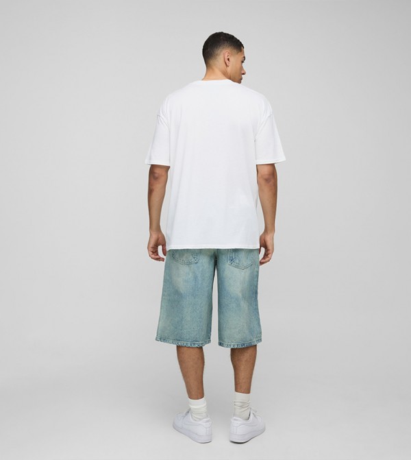 boohooMAN  - White Casual T-Shirts