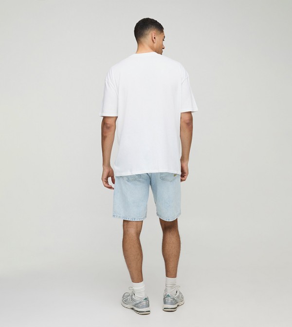 boohooMAN  - White Casual T-Shirts