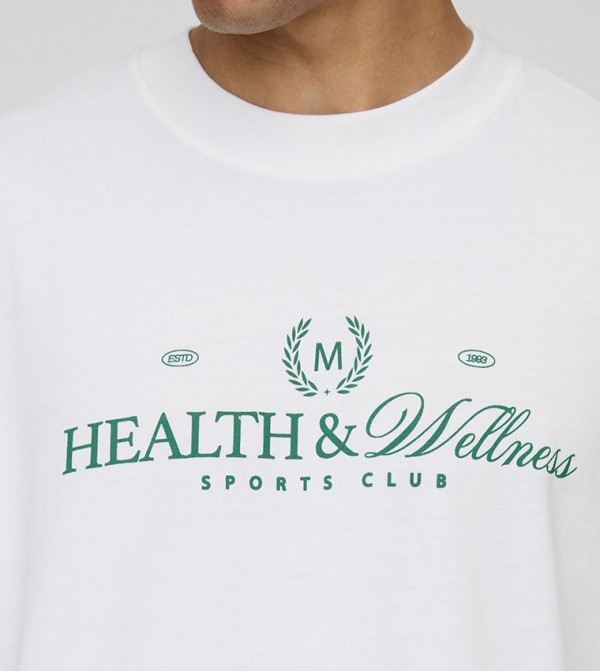 boohooMAN  - White Casual T-Shirts