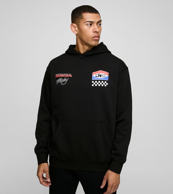 boohooMAN  - Black Hoodies