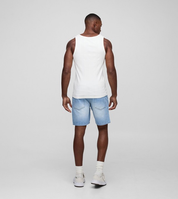 boohooMAN boohooMAN - Light Blue Denim shorts