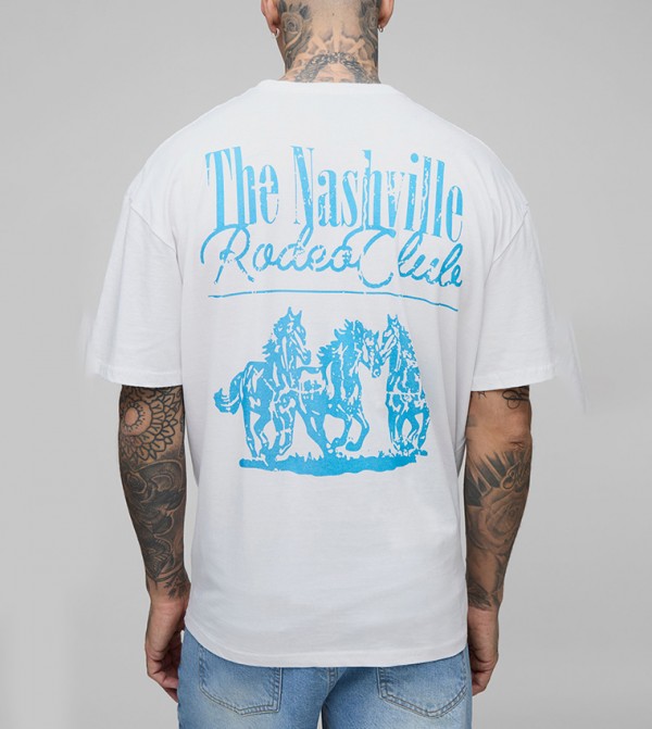 boohooMAN  - White Casual T-Shirts