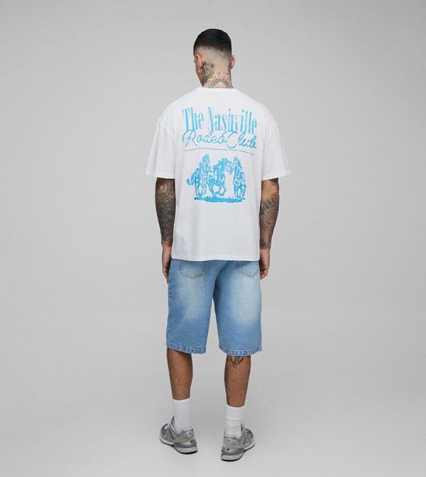 boohooMAN  - White Casual T-Shirts