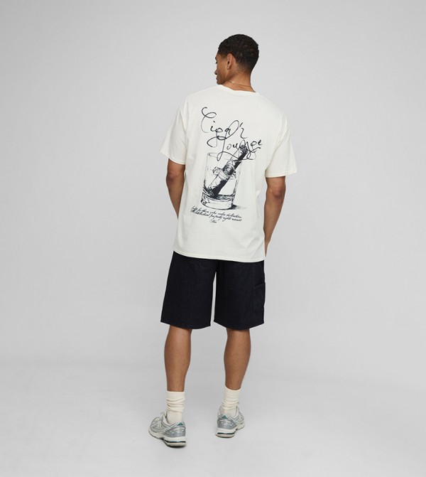 boohooMAN  Shorts - Black Denim shorts
