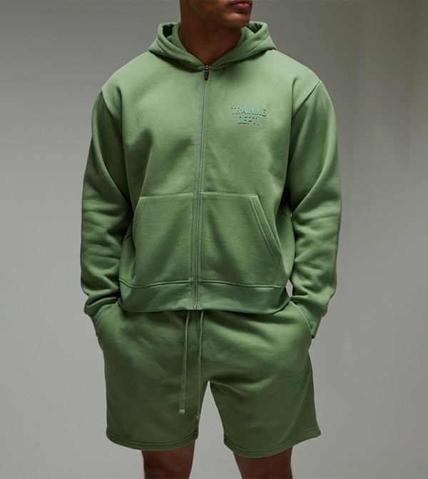boohooMAN  Track Suit - Green Track Suits