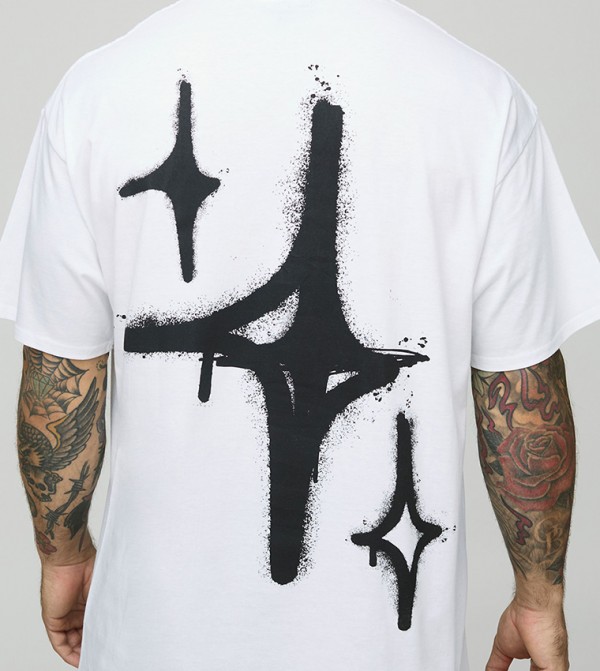 boohooMAN boohooMAN - White Casual T-Shirts