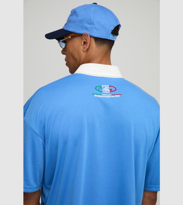 boohooMAN  - Blue Polo T-shirts