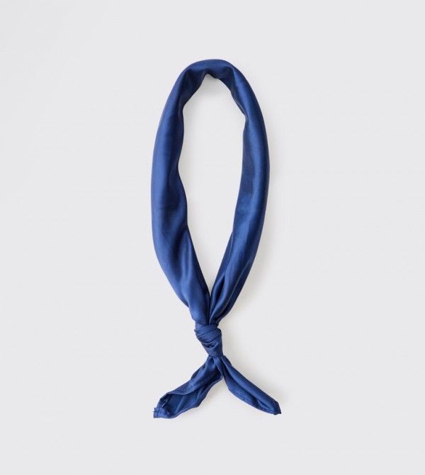 بوهو مان  أوشحة - كحلي Knitted Scarves
