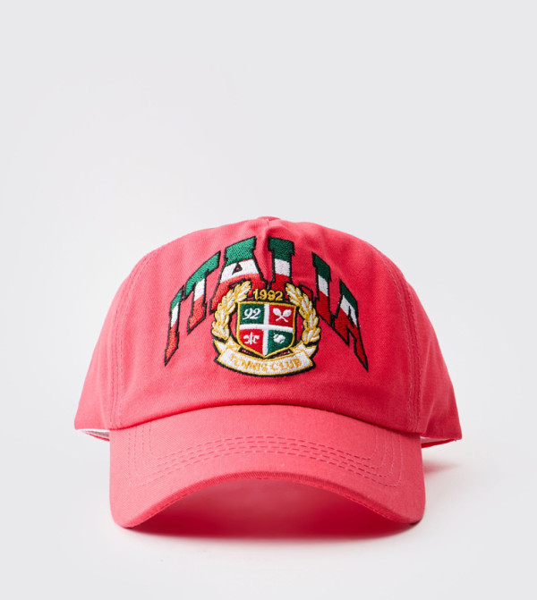 boohooMAN  Caps & Hats - Red Caps