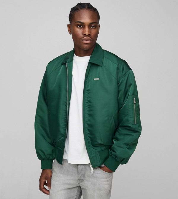 boohooMAN  Casual Jackets - Green Casual Jackets