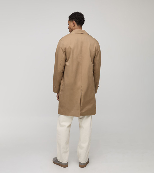 boohooMAN  Overcoats - Beige Overcoats