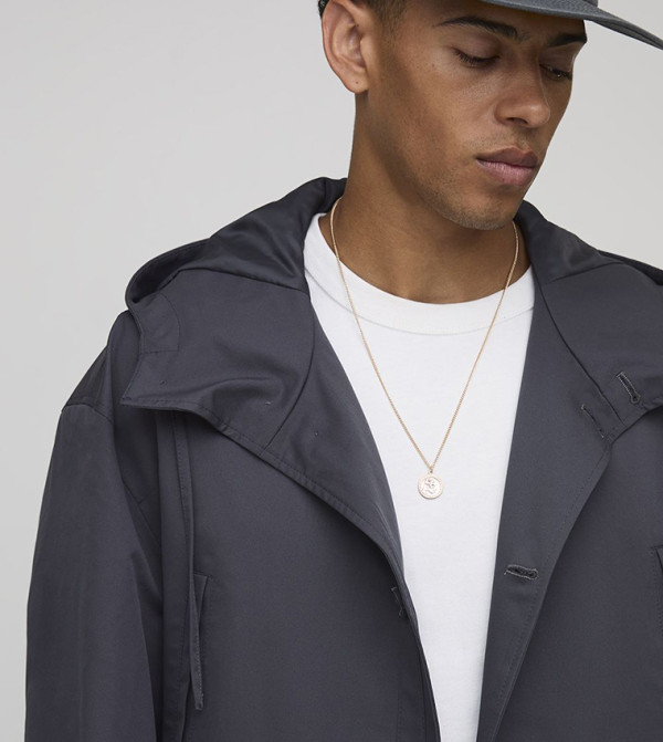 boohooMAN  Overcoats - Grey Overcoats