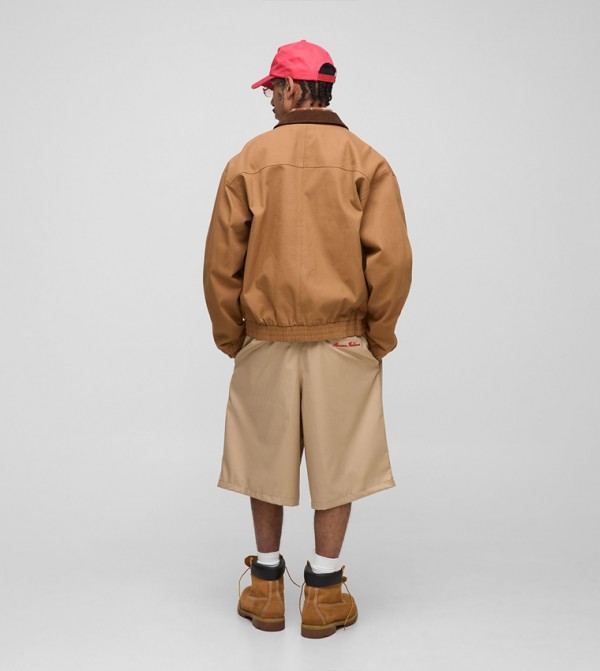 boohooMAN  Shorts - Sand Casual Shorts