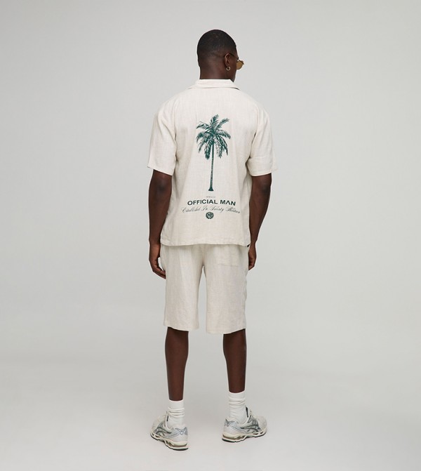 boohooMAN  - Beige Casual Shirts