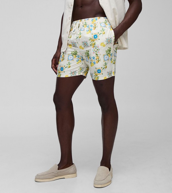 boohooMAN  Swimwear - White Bottoms