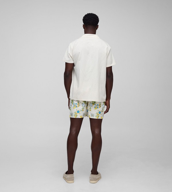 boohooMAN  Swimwear - White Bottoms