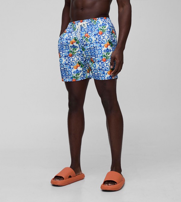 boohooMAN  Swimwear - Blue Bottoms