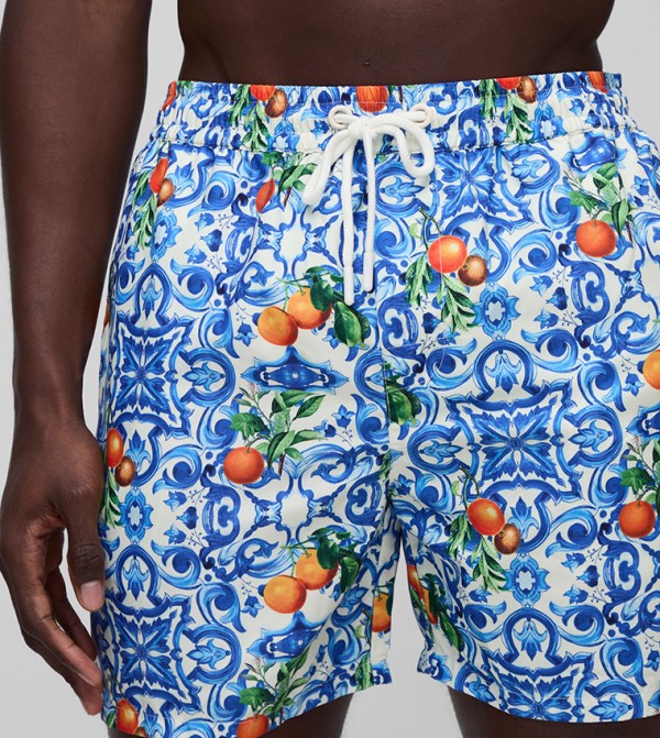 boohooMAN  Swimwear - Blue Bottoms