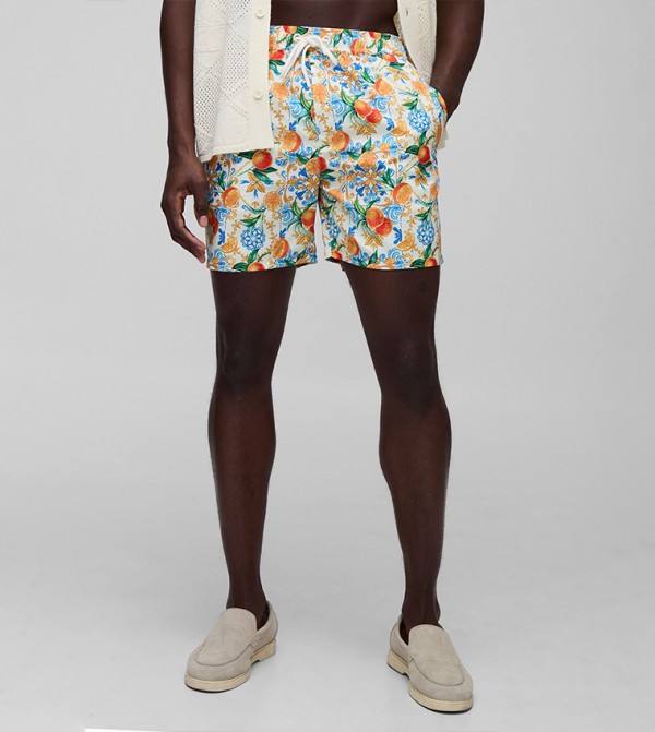 boohooMAN  Swimwear - Orange Bottoms
