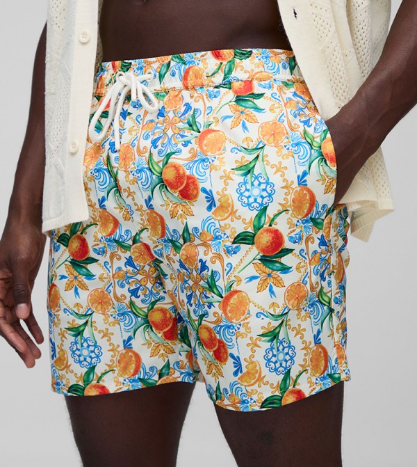 boohooMAN  Swimwear - Orange Bottoms