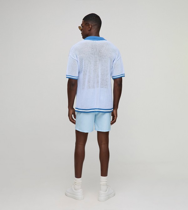 boohooMAN  Swimwear - Blue Bottoms