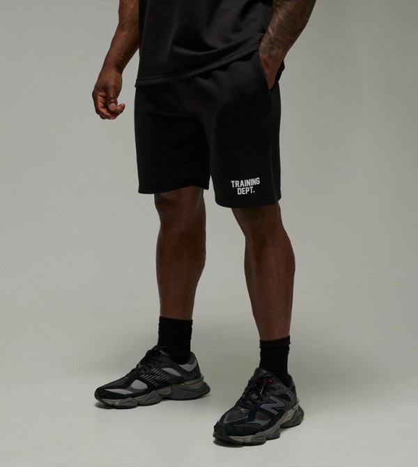boohooMAN  Clothing - Black Shorts