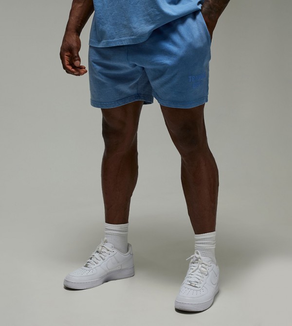 boohooMAN  Sportswear - Blue Shorts