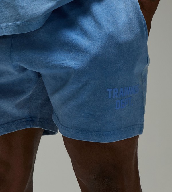 boohooMAN  Sportswear - Blue Shorts