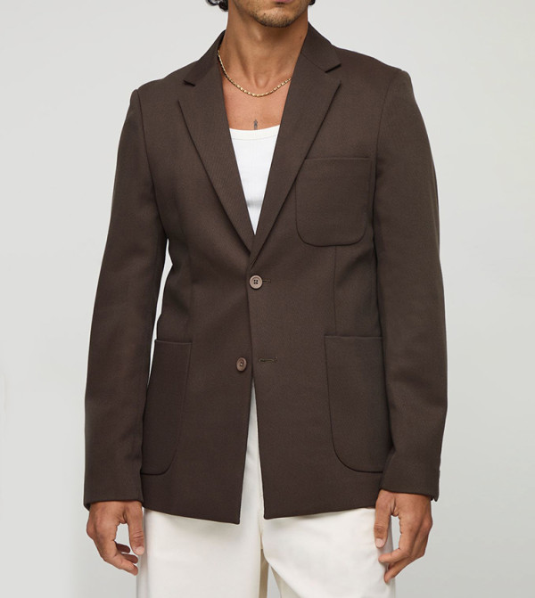 boohooMAN  - Brown Blazers