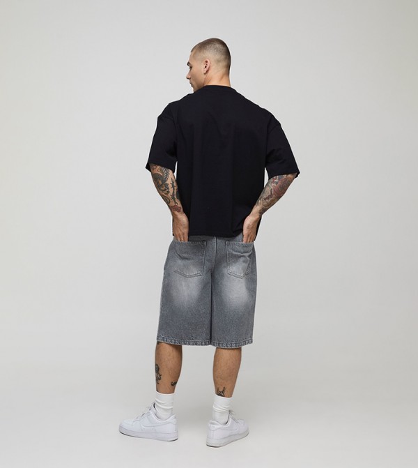 boohooMAN  - Black Round Neck T-Shirts