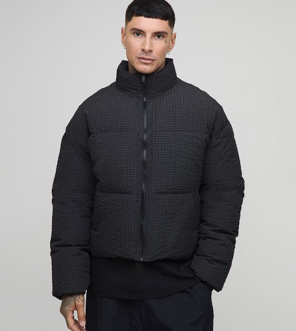 بوهو مان  جاكيتات و معاطف - أسود Puffer Jackets