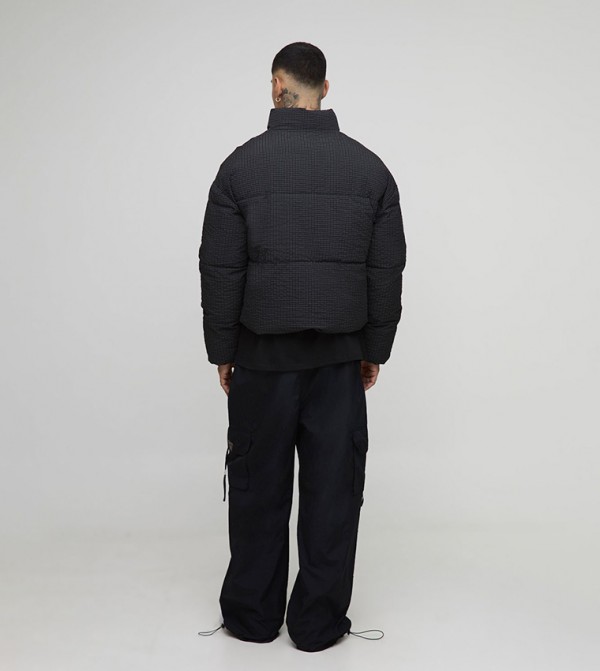 بوهو مان  جاكيتات و معاطف - أسود Puffer Jackets