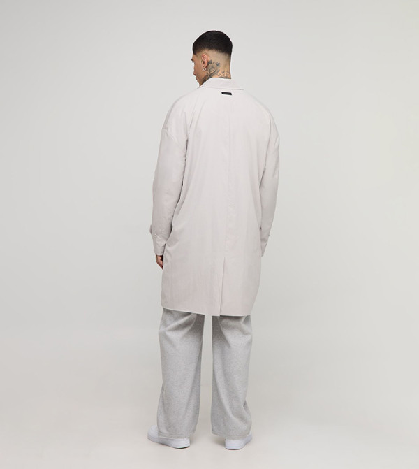 boohooMAN Overcoats - Grey Overcoats