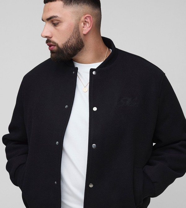 boohooMAN  Jackets & Coats - Black Casual Jackets