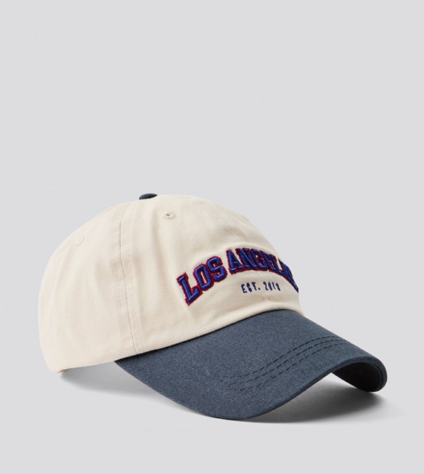 boohooMAN  Caps & Hats - Ecru Caps