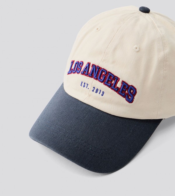 boohooMAN  Caps & Hats - Ecru Caps
