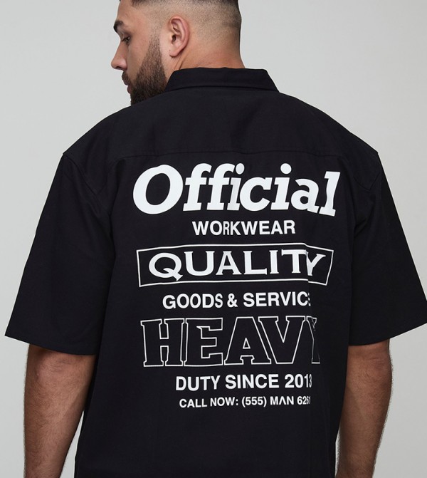 boohooMAN boohooMAN - Black Casual Shirts