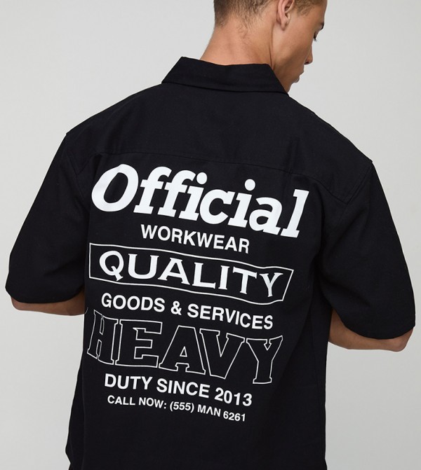 boohooMAN boohooMAN - Black Short Sleeves