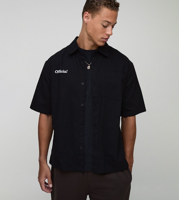 boohooMAN boohooMAN - Black Short Sleeves