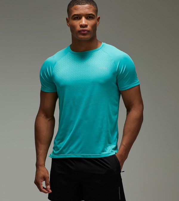 بوهو مان  - أزرق مائي T-Shirts & Vests
