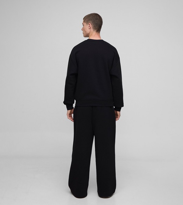 boohooMAN  Clothing - Black Sweatshirts