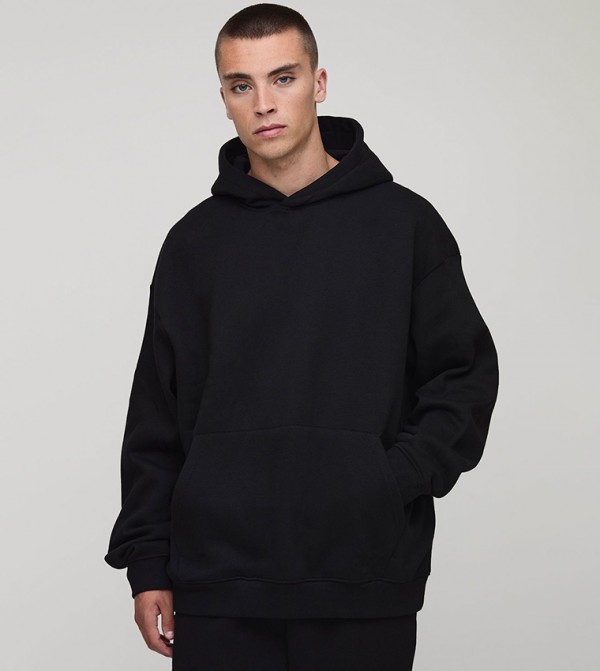boohooMAN boohooMAN - Black Hoodies