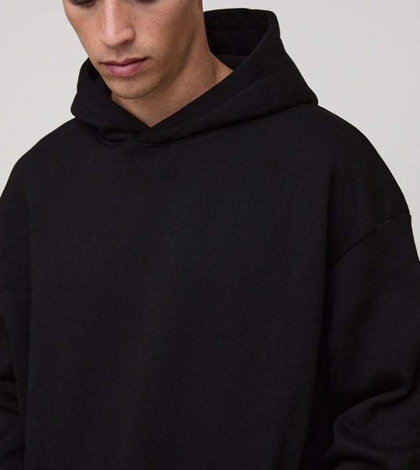 boohooMAN boohooMAN - Black Hoodies