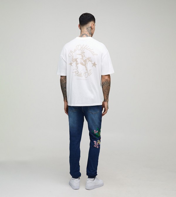 boohooMAN Skinny Jeans - Blue Skinny Jeans