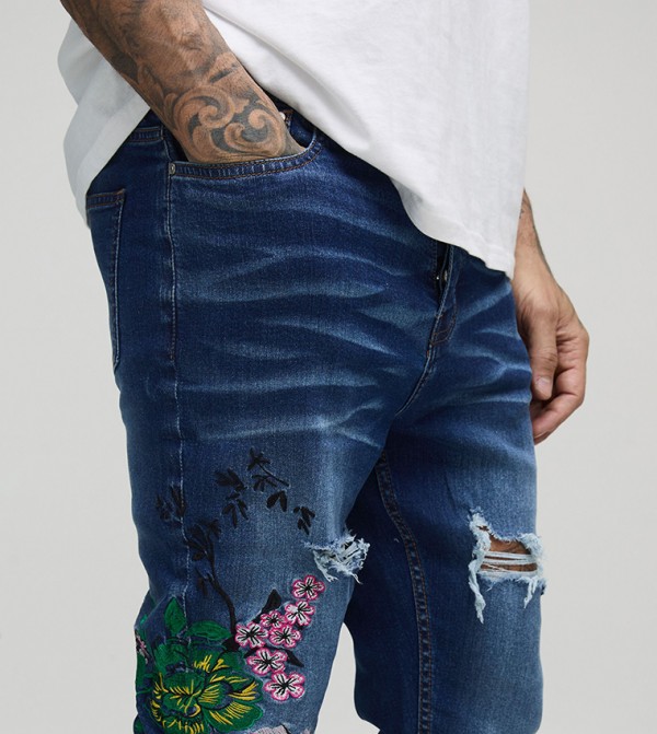 boohooMAN Skinny Jeans - Blue Skinny Jeans