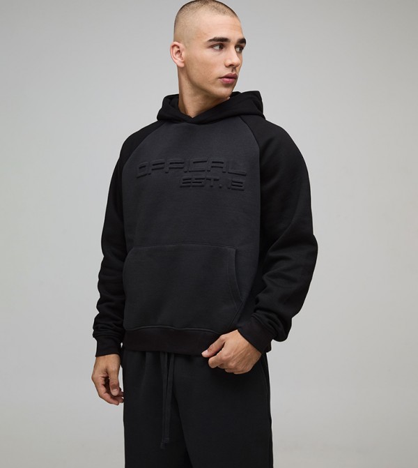 boohooMAN  matching-sets - Black Track Suits
